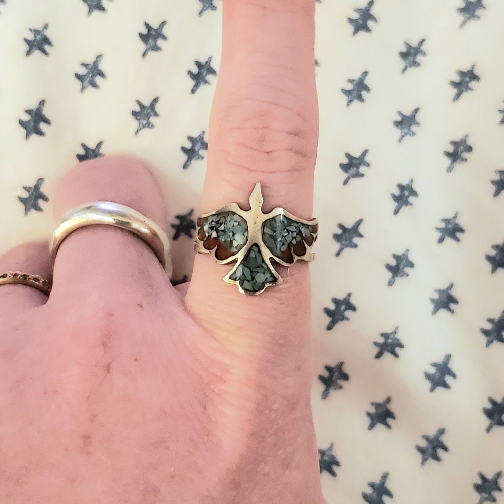 Vintage bird ring